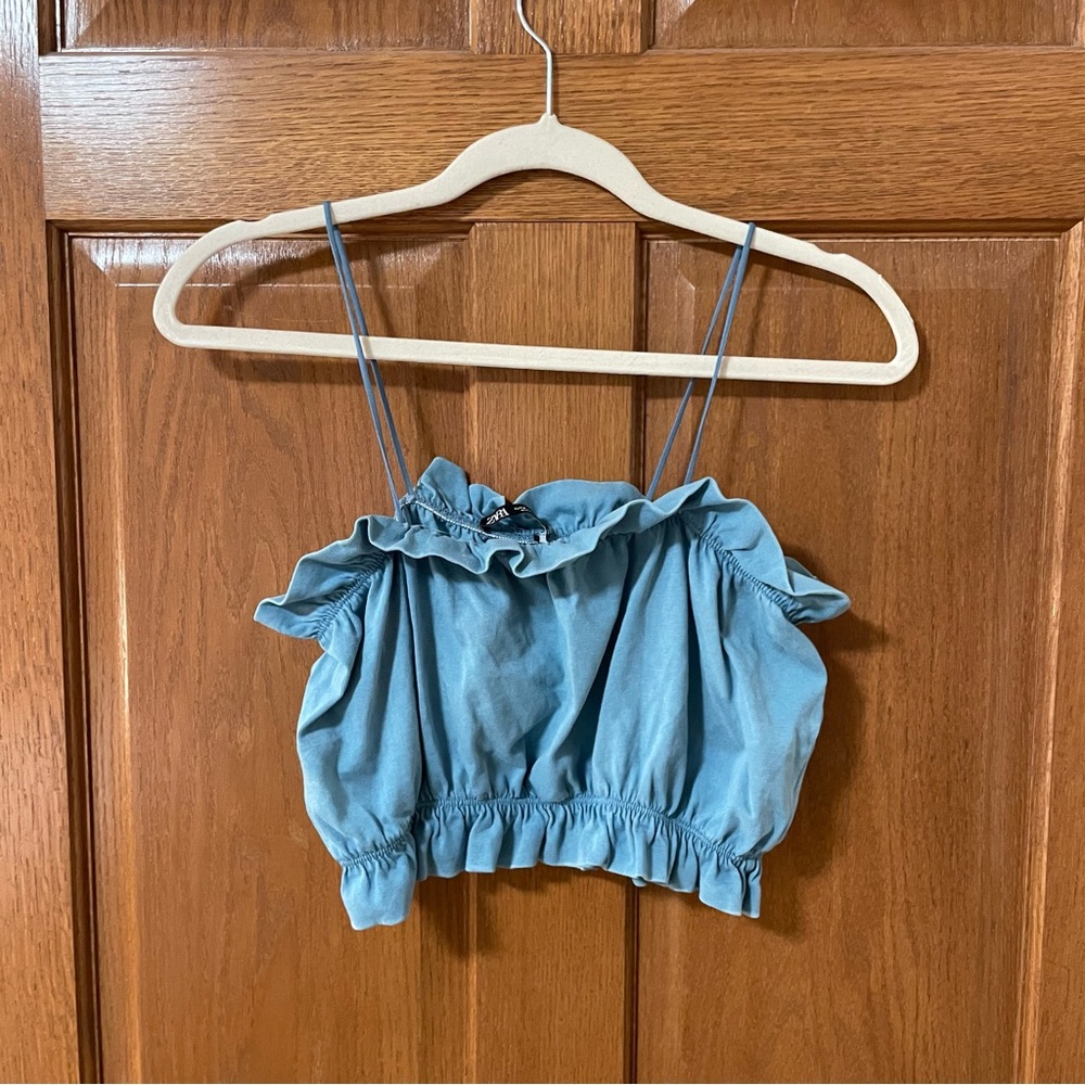 Blue Zara Tank Top